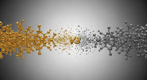 Perfume molecules destroyed by spray